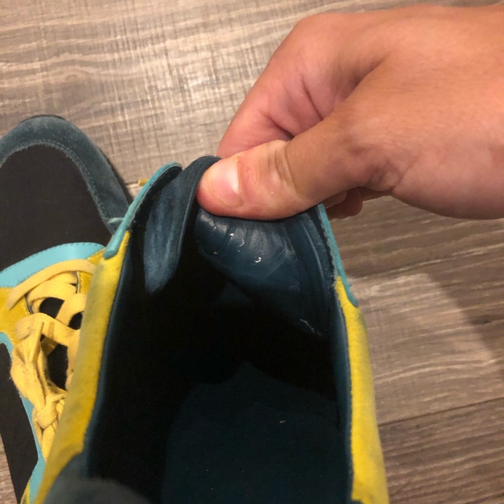 Gucci Multicolor Suede Leather Runner Sneakers - image 3